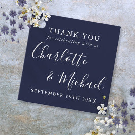 シグネエレガントグネイビー結婚ズ・ブルー フェイバータグ