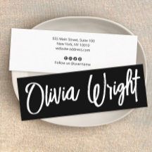 シグネチカッコいいャはっきりしたスクリプトタイポグラフィモダン黒