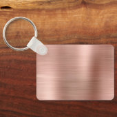 シグネチモダンャ・モノグラムバラ金箔長方形 キーホルダー (裏面)