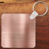 シグネチモダンャ・モノグラムバラ金箔 キーホルダー (裏面)