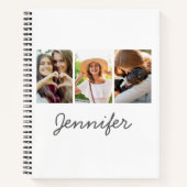 シグネチャストリップのコラージュ ノートブック (正面)