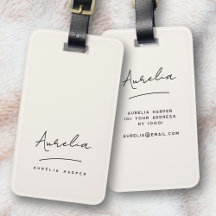 シグネチャモノグラムミニマルアイボリーエレガントフェミニン