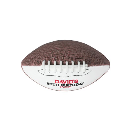 シグネチャーキープサク誕生日サッカー アメリカンフットボール (正面)
