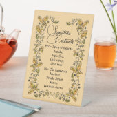 シグネチャーコクテイル スタンド看板 台座サイン (インサイチュ)