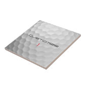 シグネチャーシリーズ1 パーソナライズゴルフボールギフト タイル (側面)