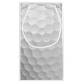 シグネチャーシリーズ1 パーソナライズ ゴルフボール ギフト スモールペーパーバッグ (裏面)