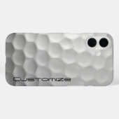 シグネチャーシリーズ 完全オーダーメイドゴルフボールギフト Case-Mate iPhoneケース (裏面 (横))