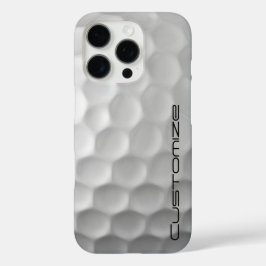 シグネチャーシリーズ 完全オーダーメイド ゴルフボールギフト iPhone 16 PROケース