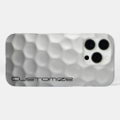 シグネチャーシリーズ 完全オーダーメイド ゴルフボールギフト Case-Mate iPhoneケース (裏面 (横))
