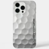 シグネチャーシリーズ 完全オーダーメイド ゴルフボール ギフト Case-Mate iPhoneケース (裏面)