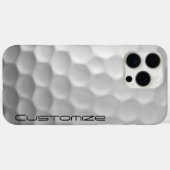 シグネチャーシリーズ 完全オーダーメイド ゴルフボール ギフト Case-Mate iPhoneケース (裏面 (横))