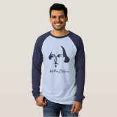 シグネチャーシンプルのあるシェイクスピア Tシャツ (正面フル)