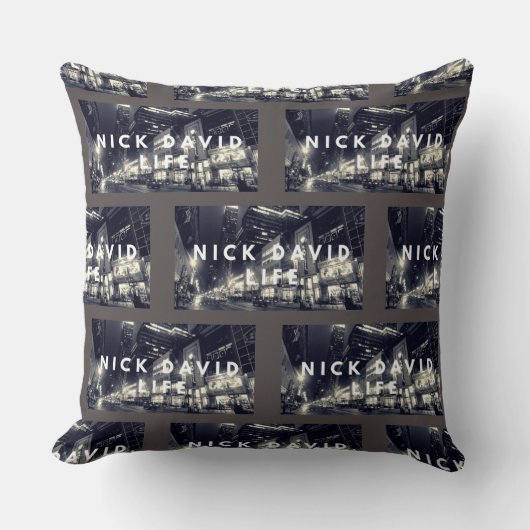 シグネチャースクウェア枕 クッション (正面)