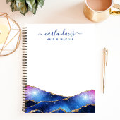 シグネチャースクリプトアゲート銀河系天の星 ノートブック