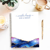 シグネチャースクリプトアゲート銀河系天の星 ノートブック