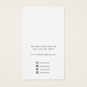 シグネチャースクリプトシルバーウォーター色イヤリングディスプレイ (裏面)