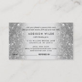 シグネチャースクリプトシルバーグリッターモダンガーリー 紹介カード (裏面)