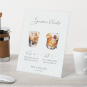 シグネチャードリンクを変更でき結婚る 台座サイン (インサイチュ)