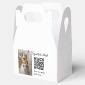 シグネチャードリンクスキャンQRコード追加ペットの写真名 フェイバーボックス (オープン)