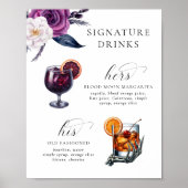 シグネチャードリンクパープル&ブラック'Til Death ポスター (正面)