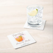 シグネチャードリンクモスクワマレ スクエアペーパーコースター (インサイチュ)