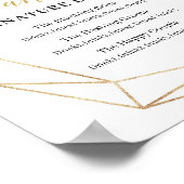 シグネチャードリンク夫妻は緑の葉に染まる ポスター (角)