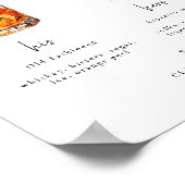 シグネチャードリンク結婚ズのバーサイン ポスター (角)