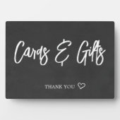 シグネチャードリンク黒板の看板テーブルトッププラーク フォトプラーク (正面)