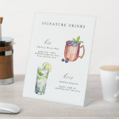 シグネチャードリンク ウェディング 台座サイン (インサイチュ)