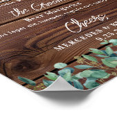 シグネチャードリンク ストリングライト オーダーメイド ウェディングバー ポスター (角)