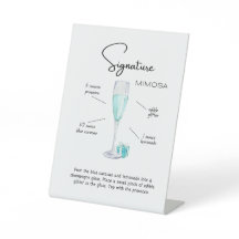 シグネチャードリンク レシピ バーサイン | ミモザ カクテル