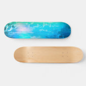 シグネチャーマニームーンボード スケートボード (横)