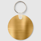 シグネチャーモダンモノグラム金箔 キーホルダー (裏面)