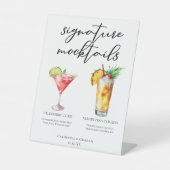 シグネチャーモックテールクランベリーかわいこちゃんピニャコラダ 台座サイン (正面)