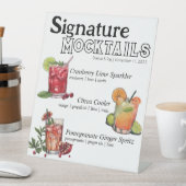 シグネチャーモックテール 台座サイン (インサイチュ)