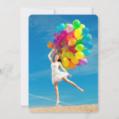 シグネチャーモノグラム R クラス2026年 シニア卒業生 招待状 (裏面)