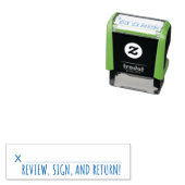 シグネチャー自己手書きゴム印 セルフインキングスタンプ (インサイチュ)