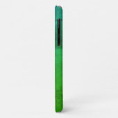 シグネチャー エメラルド ターコイズ オンブレ iPhone XR ケース Case-Mate iPhoneケース (裏面/左)