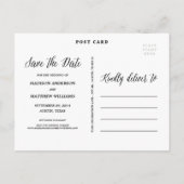 シグネチャー |日付はがきを保存 案内ポストカード (裏面)