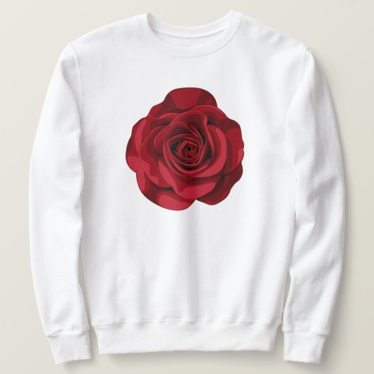 シグネチャー ROSE スウェットシャツ (デザイン正面)