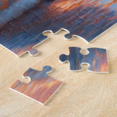 シグネットとスワン ジグソーパズル (側面)