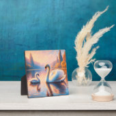 シグネットとスワン フォトプラーク (インサイチュ)