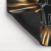 シグハウントリオシルエットV1 マウスパッド (コーナー)