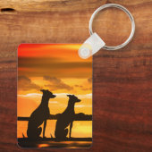 シグハウンド&サンライズ キーホルダー (裏面)