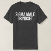 シグマオス格子 Tシャツ (デザイン正面)