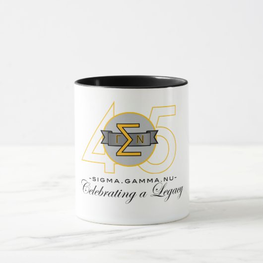 シグマガンマNu第45記念日のコレクターのマグ マグカップ (中央)