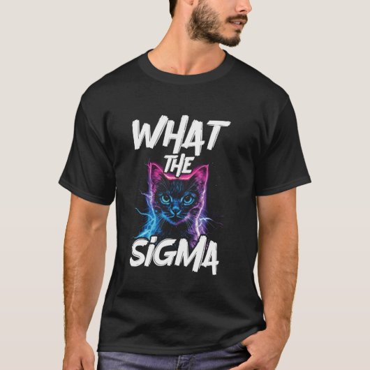 シグマキャットって何? Tシャツ (正面)