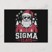 シグマクロースクールサンタクリスマスリズリズラーミーム シーズンポストカード (正面)