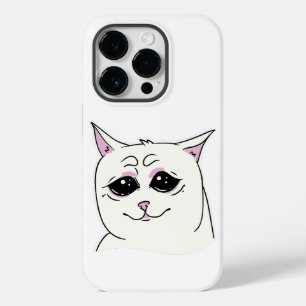 シグマサド白猫顔動物 Case-Mate iPhone 14 PROケース
