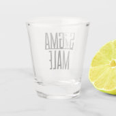 シグママウルフローンロナーミーム ショットグラス (裏面)